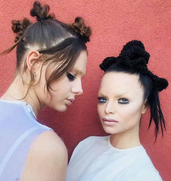 KaroliinaSHD's tweet image. Thank you to @hji and @fellowshiphair for inviting Karoliina and Jordy to open the #HJlive stage shows this year. What an honour to present catwalk hair looks having come straight from the runways of #MilanFashionWeek #MFW