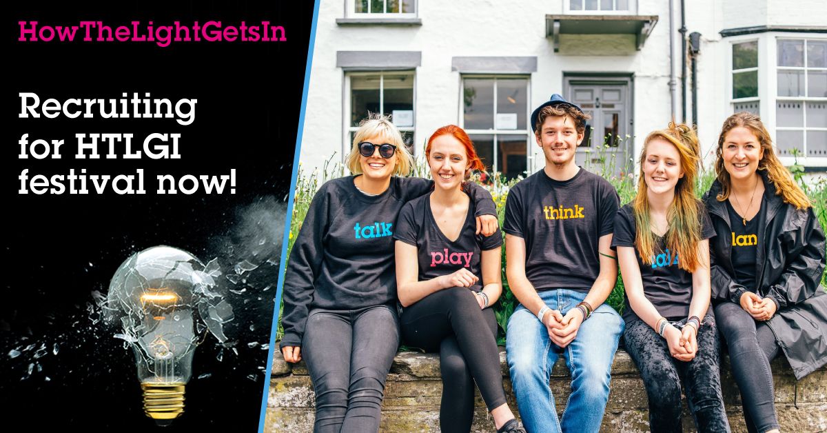 HTLGIFestival's tweet photo. Free from 21-27 May and fancy playing a key part in making the world's largest philosophy and music festival happen, while making great friends and eating heavily discounted food to boot? Then volunteering at #HTLGIHay this May is for you. Find out more: https://t.co/phffSSfQgb https://t.co/62q4CegKl3