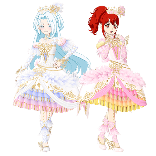 プリ☆チャン】アイランジュキラッとコーデ ・ホワイト：6弾2月