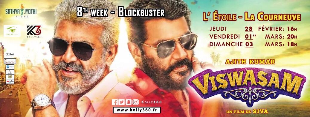 #Viswasam50inFrance | #PettaFrance | Both movies still running successfully for the 50th Day 🇫🇷 - Don’t miss to watch #Thalavair & #Thala on big screens