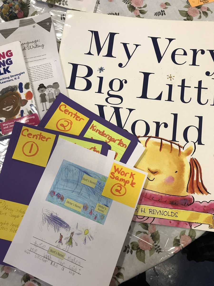 DrSusanZoll's tweet photo. Prepping for ECED 423 K-2 lit course at @asf_school talking about CCSS-ELA Writing strand and how reading supports children’s writing. @peterhreynolds look what book I found in the Resource Library! 📚 @LeadLearnerMST #WorkSamples #TextToPractice https://t.co/SpLGxhtUcI
