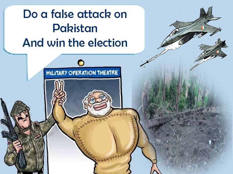 FarhanKVirk's tweet photo. #UnitedWeStrike Modi My dear son you started this game but now we will be ending it https://t.co/lvAQHTBD88