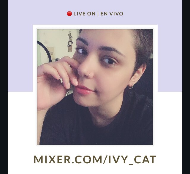 xIvyCat's tweet photo. 🌸 🔴 EN VIVO | LIVE ON:
.
✔️ https://t.co/8Tch0oLujf
.
🌸 Streamer for @VzGamingz | Powered by @vonzedia 🌸
.
#streamergirl #mixer #mixerstream #mixerstreamer #mixergirl #streaming #gaming #gaminggirl #girlgaming #girlstream #girlstreaming #buzzedhead #buzzedhair #uruguay https://t.co/xetOgl2wDC