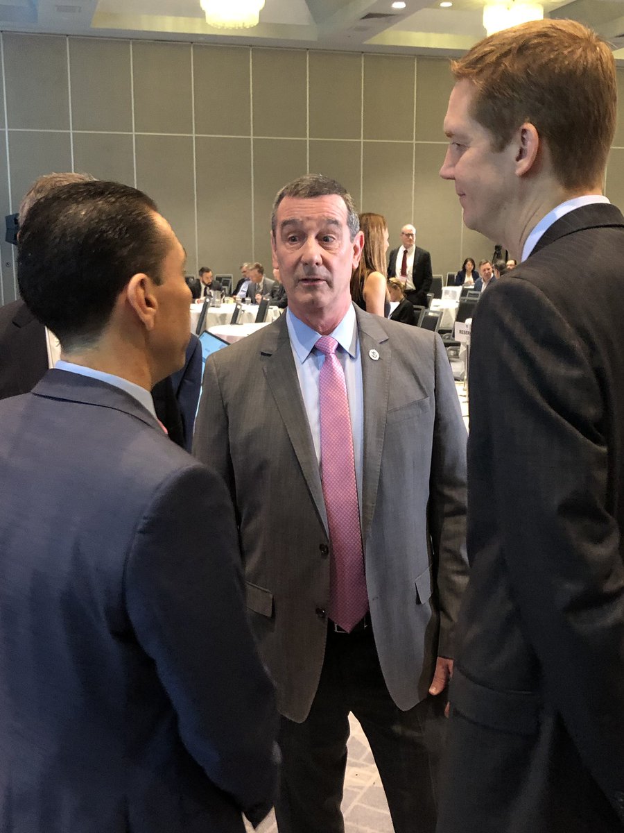 TSA_Southeast's tweet photo. “We need to safeguard the entire aviation system, and we’ll do this through partnership and constant conversation and engagement with industry.” @TSA_Pekoske speaking at #AVSECWLD https://t.co/dBzwdrXC8m