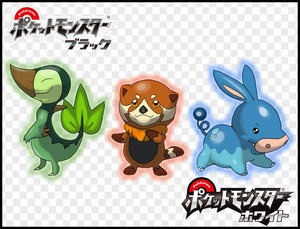 Black & White's new starter Pokemon (sort of) revealed