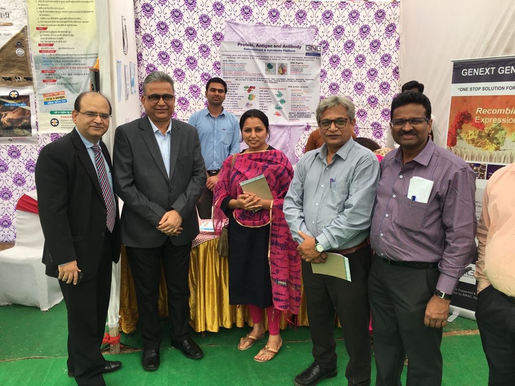 GeNextGenomics's tweet image. With Vice Chancellor MAFSU and general secretory IAHW discussing #onehealth and how GNG vision to be a part of the same. #targetvalidation #noveltargets #drugdiscovery #antibodies