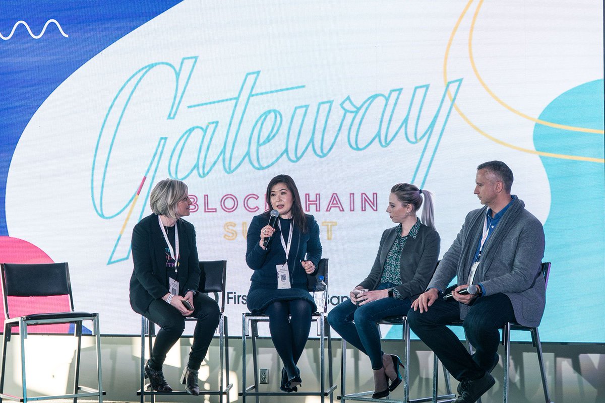 fnbo's tweet photo. Last week we were proud to host the Gateway #Blockchain Summit, where speakers presented on what enterprises need to know about blockchain and what it will take to adopt the technology. Big thanks to @GBBCouncil @MakerDAO @AmberBaldet for presenting! https://t.co/Lzh7GcSwmZ