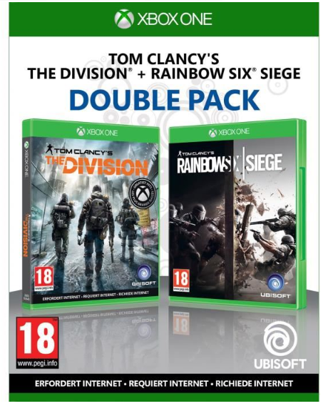 Dealabs's tweet photo. Pas mal de jeux vidéo en promo 🔥
Pack Rainbox Six Siege + The Division à 11€ sur Xbox One, Hitman à 12€, Redout à 9€ !
➡ https://t.co/40ksSQKvn9 ⬅
#bonplan https://t.co/f98eSImrPY
