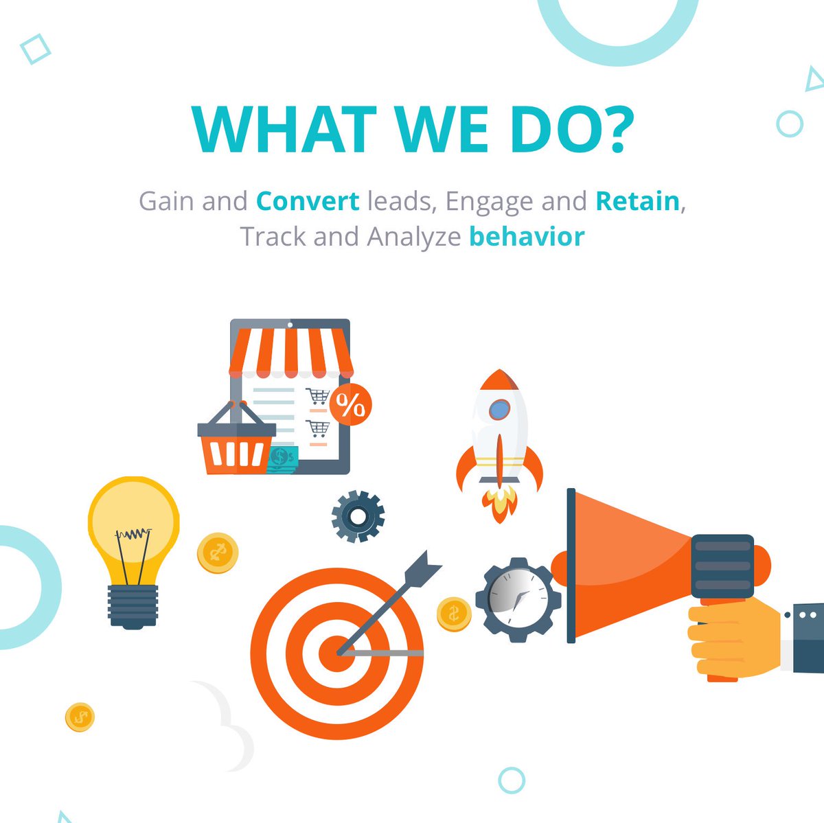 Gamiphy1's tweet photo. What we do?
✅Gain and Convert leads.
✅Engage and Retain.
✅Track and Analyze behavior.

#Gamiphy #Gamibot #Loyalty_Program https://t.co/aCRMZkiho5