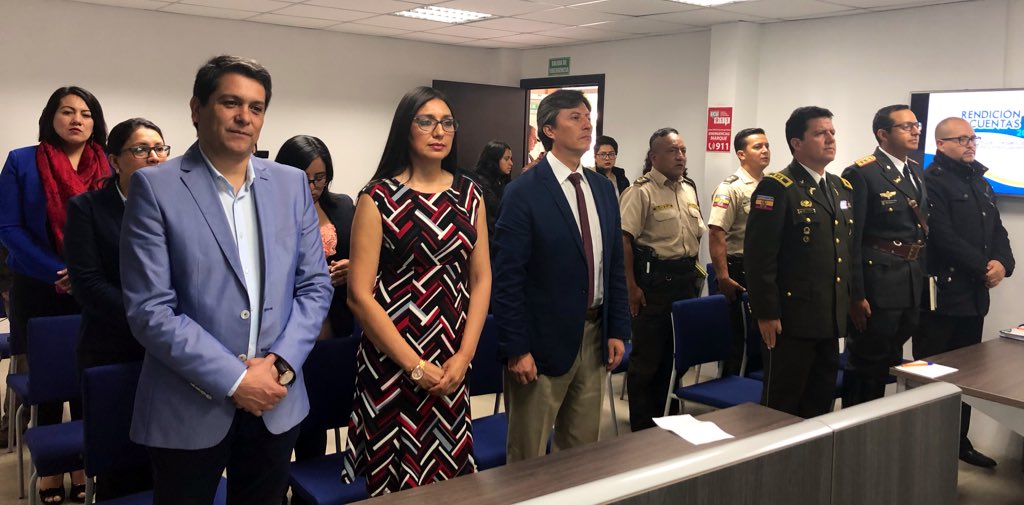 Cumpliendo el mandato establecido en la Constitución y la Ley Orgánica de Participación Ciudadana, damos inicio al programa de #SupercomRendiciónDeCuentas #Loja