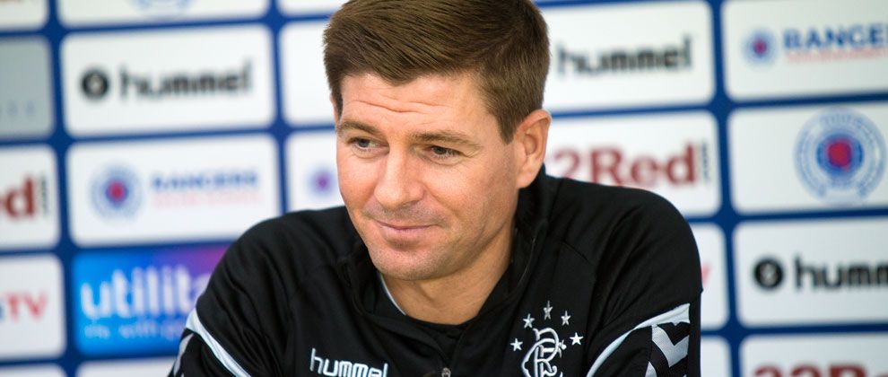 NN10bar's tweet photo. 🗞 Huge news over at Celtic Park 

Gerrard’s view 👇

🗣 “My focus right now is Rangers and we’ve got a big fixture tomorrow.

“But we’ll keep an eye on how it pans out across the road.”

Will Brenda leaving affect any title race🤔? 

Big games at Ibrox &amp; Tynecastle tomorrow 🇬🇧 https://t.co/Va6dU8Pwrx