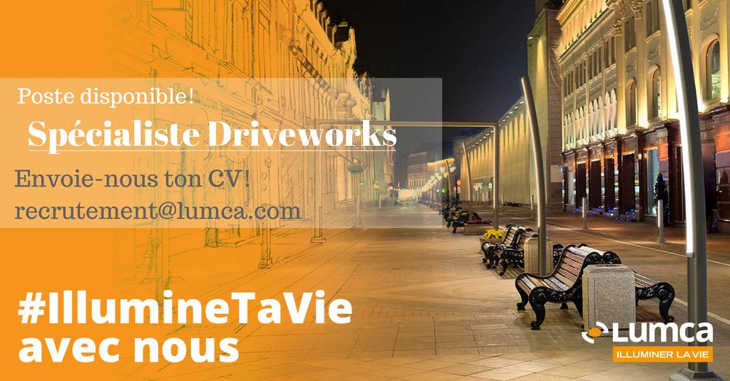 IncLumca's tweet photo. Offre d'emploi disponible!

Spécialiste d'application DriveWorks

Envoie nous ton CV à recrutement@lumca.com !!!
https://t.co/aqWzxdgiwm

#Lumca #IllumineTaVie #Emploi #Emploiquebec #SpecialisteDriveWorks https://t.co/3hl0S6J8Ip