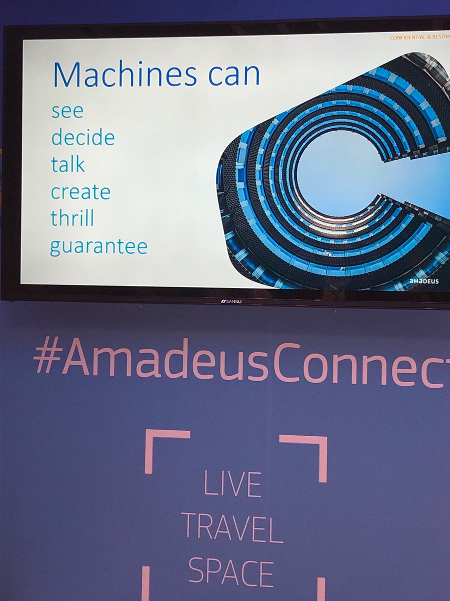 chakirovski's tweet photo. #AmadeusConnect
What can machine do else ? https://t.co/iIRAzYQ2UR