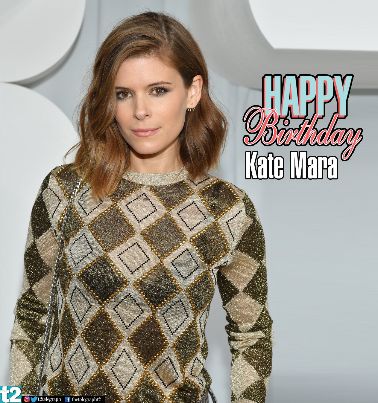 Spunky, stylish... she\s all this and more. t2 wishes a very happy birthday to Kate Mara! 