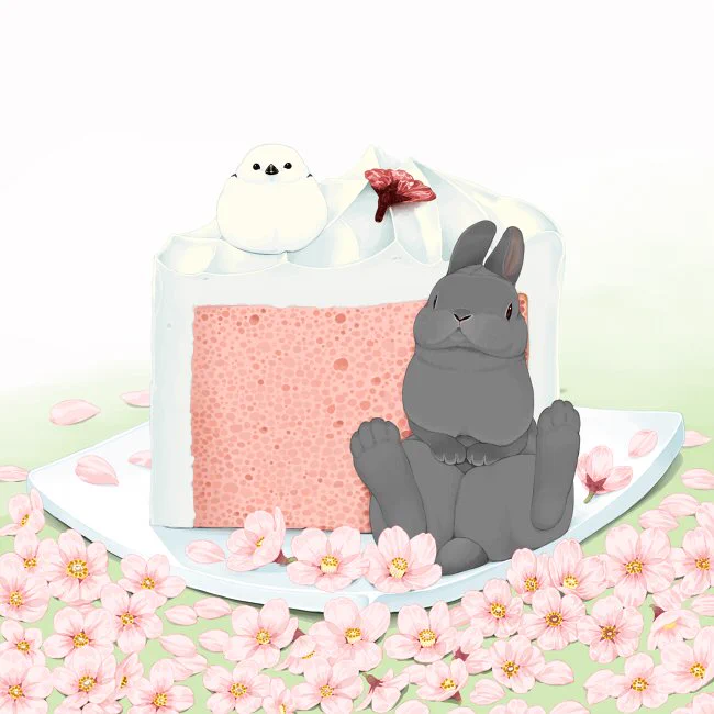 SAKURAFULシフォンケーキ(スターバックス) 