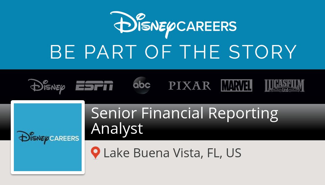 Susan_Recruiter's tweet photo. Check out this #job: Senior #Financial Reporting #Analyst at #Disney in #LakeBuenaVista https://t.co/aLfGOBQmvJ #DisneyJobs https://t.co/iopA8jShfY