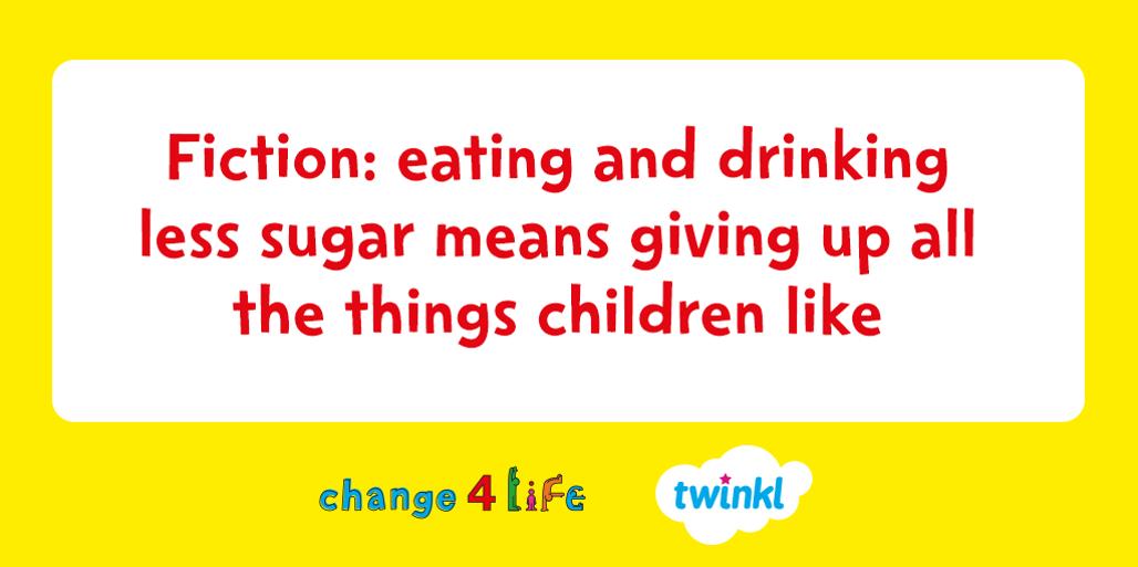 Teachers: with so much information out there, it can be hard to know what's true, especially about sugar. What's fact and what's fiction? #Change4Life #TwinklTeach #sugarmyths campaignresources.phe.gov.uk/schools/topics…