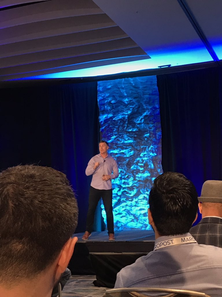 PRMarniHale's tweet photo. @DigitalMktr 🙌for bringing #saas topics to #tcs2019 @danmartell https://t.co/X9KqOWtR3C