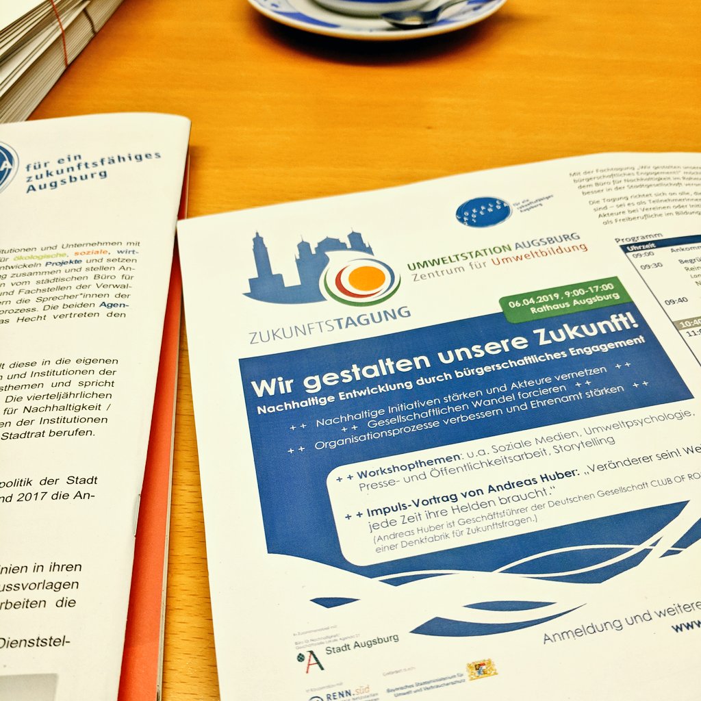 Wir freuen uns, am 6. April Teil des  Augsburger Zukunftstages zu sein! 🙂 Anmeldungen sind noch unter us-augsburg.de möglich 🖥️