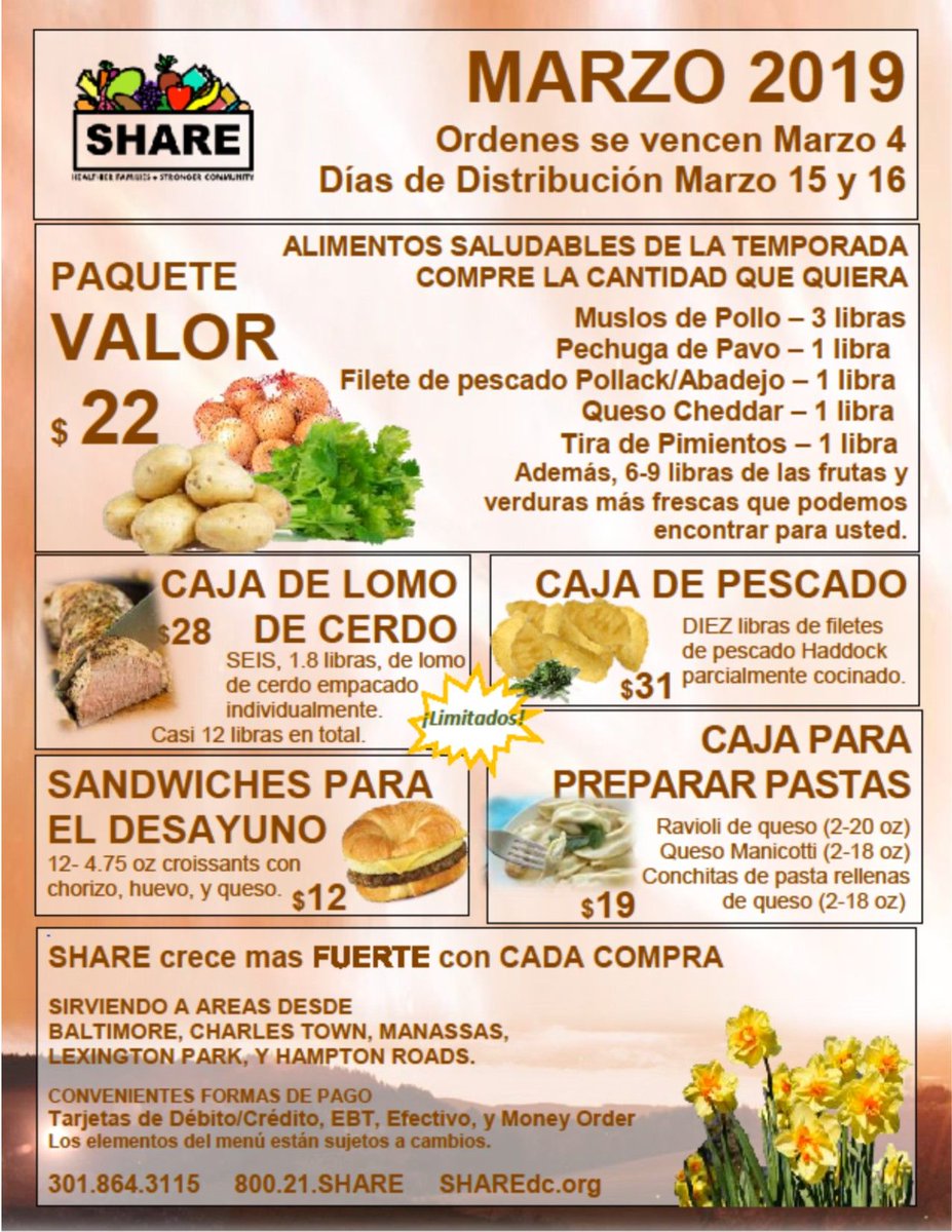 SHARE_dc's tweet image. Spanish flyer ready to SHARE!