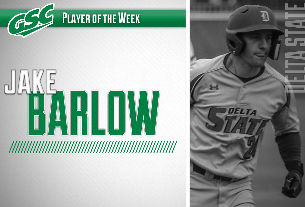 #GSCBB Player of the Week: Jake Barlow, <a href="/DSUStatesmen/">Delta State Athletics</a>