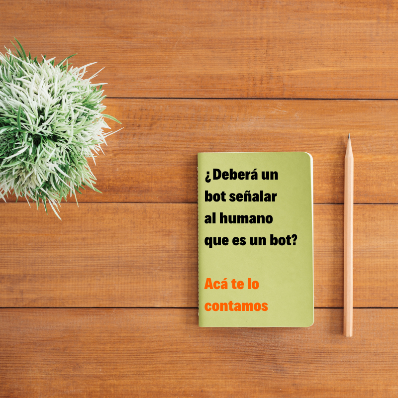 asisteclick's tweet photo. ¿Crees que un bot debería decirle a la persona que está manteniendo una conversación con un 🤖?

Acá te lo contamos https://t.co/8OWmS4LueB

¡Déjanos tus comentarios! ⬇️ https://t.co/cmXJqnvFwb