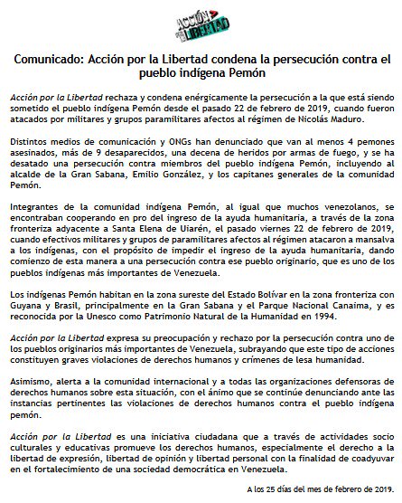 Acción por la Libertad tweet media