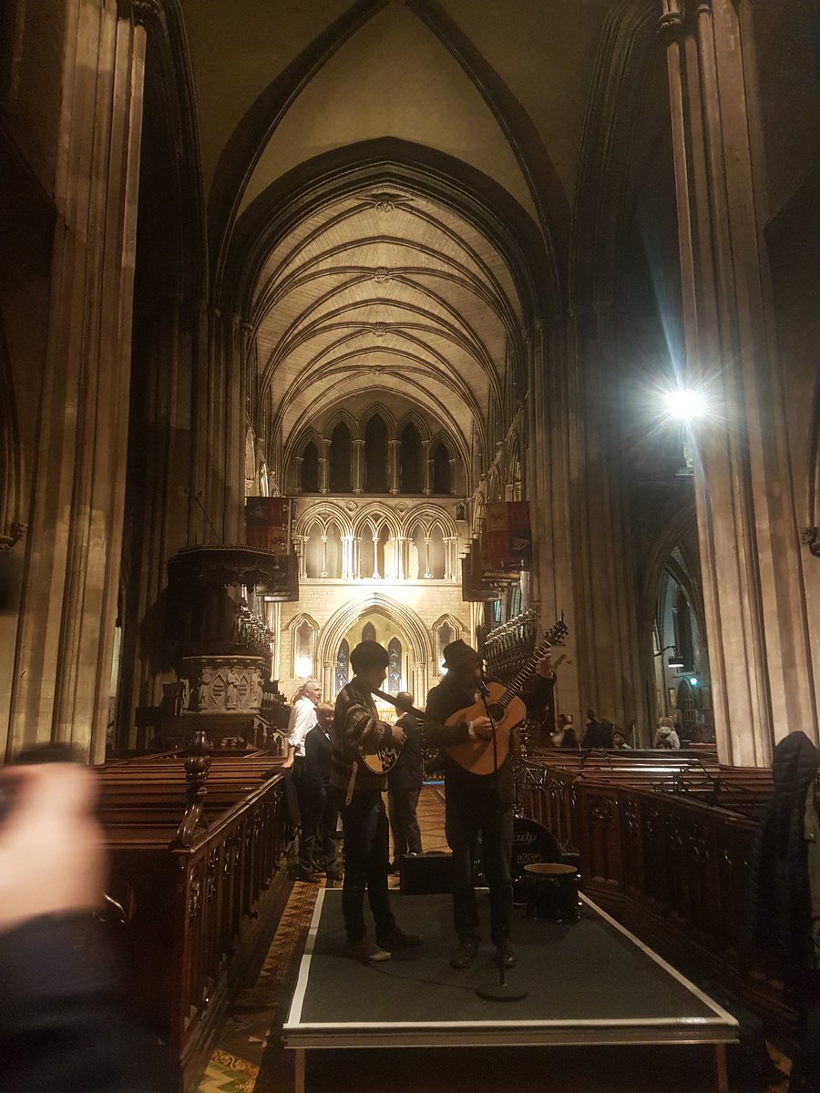 BIMMDublin's tweet photo. Acoustic performance from some of All the Brave Hunters tonight at the #LoveD8 celebration in St.Patrick's Cathedral. #BIMMDublin #learningd8 #LifeAtBIMM https://t.co/WLoWqPH3PE