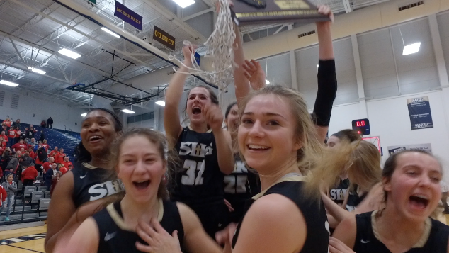 Channel1450com's tweet image. Sights &amp;amp; Sounds: Relive SHG's First Supersectional Title In School History (VIDEO) channel1450.com/2019/02/26/sig…