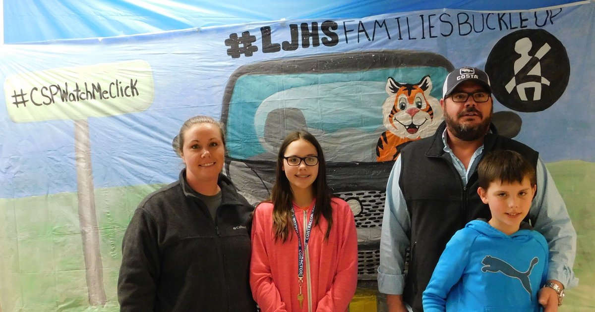 la_council's tweet photo. Family Photo Booth pictures from last week!
#LJHSFamiliesBuckleUp
#CSPWatchMeClick https://t.co/VeNe0y4SRa