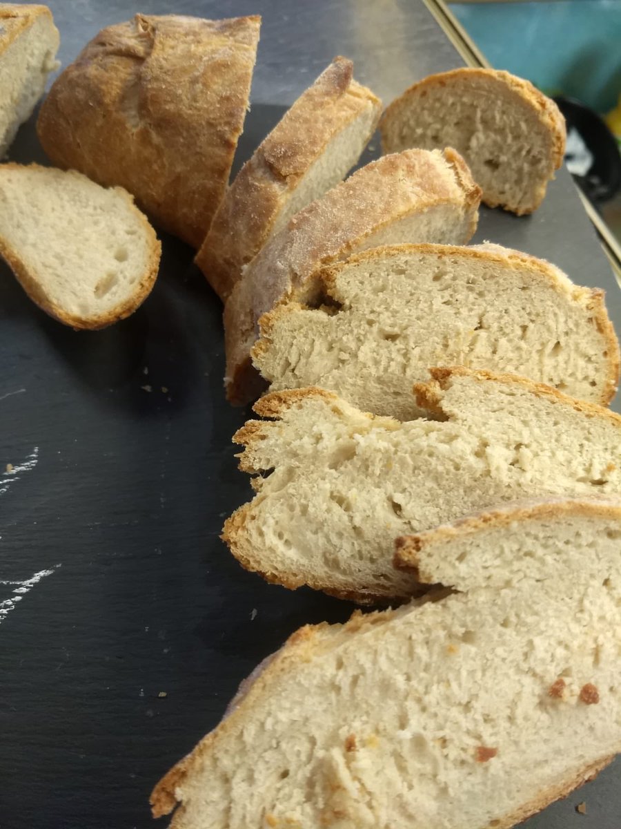 OStoreys's tweet image. Aggie &amp;amp; Lorena’s freshly made REAL BREAD at Coherent #realbreadweek #commis #chef #learning #future #team #scottish #proved #baked #soldout #welovethisbusiness @aggieramsay77 @lorenamcaulay9 @lynnywinny_lynn @LStoreys @FStoreys @new_storey @SStoreys @HubCafeNatter @NStoreys