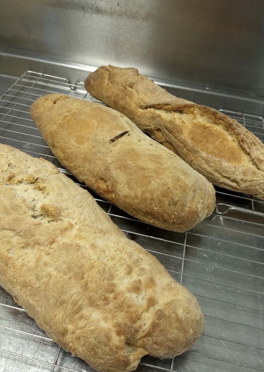 OStoreys's tweet image. Aggie &amp;amp; Lorena’s freshly made REAL BREAD at Coherent #realbreadweek #commis #chef #learning #future #team #scottish #proved #baked #soldout #welovethisbusiness @aggieramsay77 @lorenamcaulay9 @lynnywinny_lynn @LStoreys @FStoreys @new_storey @SStoreys @HubCafeNatter @NStoreys