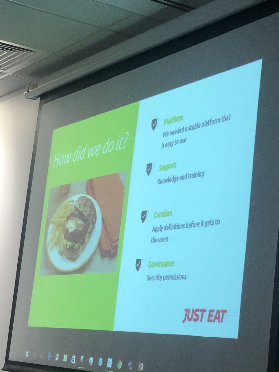 cheeky_chappie's tweet photo. Inspirational presentation from @CurtyCanViz @tableau #TUGY on his model on creating his #datachefs community at @JustEatUK
Reminds me of @VizChic #dataquest programme π https://t.co/05hGmPqaKJ