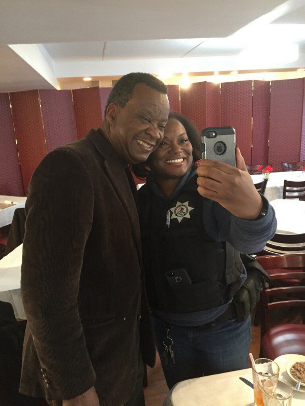 DrWillieWilson's tweet photo. #ThePeoplesMayor STILL outworking to outlast the rest! Among the people meeting & greeting til the last poll closes. Happy Election Day! #GOVOTE #Punch22 for Dr. Willie Wilson for Mayor! https://t.co/hBVo4iWMFj