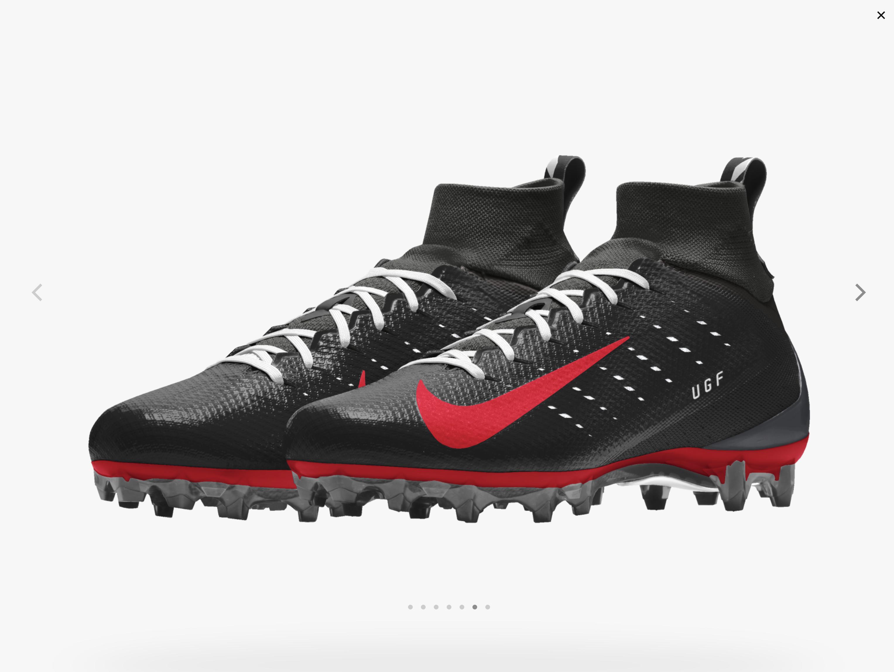Drew NTE on X Bruh look how clean these custom UGF cleats look Nike Vapor Untouchable Pro 3 https t lCzUfx1ubW X