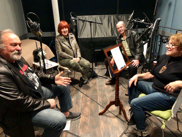 Recorded a Special Ep of H&amp;C Friday with our fave guests retired detectives Bob Souza &amp; Tom Lange and <a href="/DerangedLACrime/">DerangedLACrimes</a> Joan Renner with @TracyPattin at The @InvisiblStudios