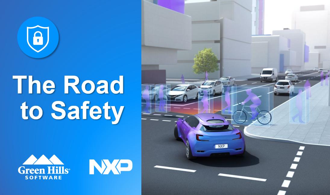 NXP's tweet photo. NXP teams with Green Hills Software on future #AutonomousDriving platforms. Weโre at #EW19 this week, showing life-critical path planning and vehicle control with #IntegrityRTOS running safely and securely on #BlueBox. https://t.co/sEyPcXz3fZ https://t.co/Xb5v7wvGbp