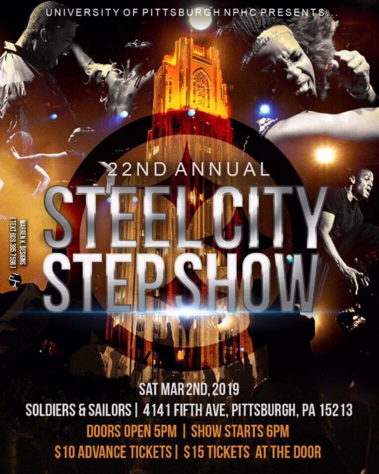 Don’t forget to check out the Steel City Step Show this Saturday!!