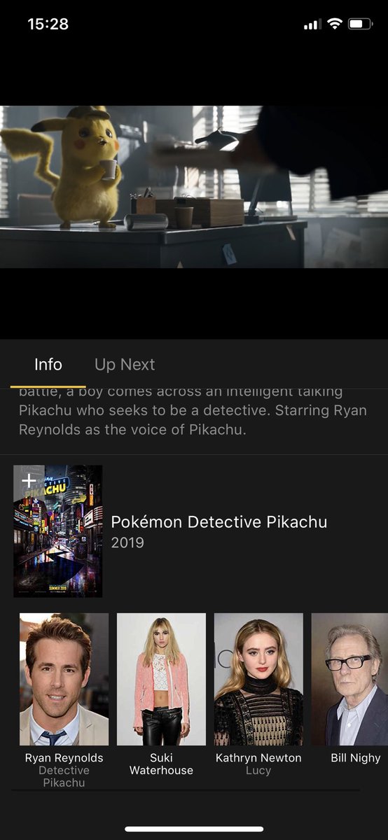 Desperado874's tweet photo. @IMDb Just got a push notification about this listing four white actors as the cast.  Justice Smith is portraying a main character.  Why wasn’t he listed? https://t.co/i6OVnLm0zQ