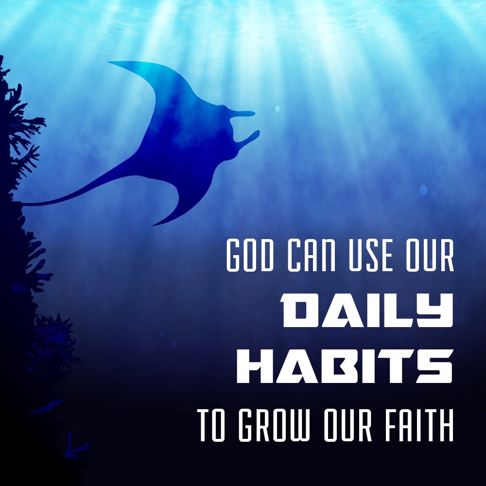 DiveStudentMin's tweet image. God can use our daily habits to grow our faith. #deepseries #xp3ms