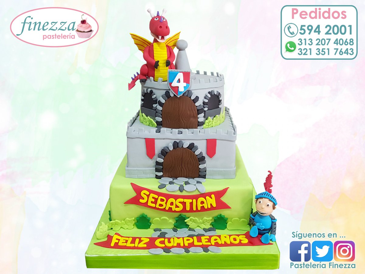 pastelfinezza's tweet photo. Feliz Cumpleaños Sebastián!!!
#PasteleriaFinezza #CelebraConFinezza #MikeElCaballero #MikeTheKnight https://t.co/Bco8lvVToV