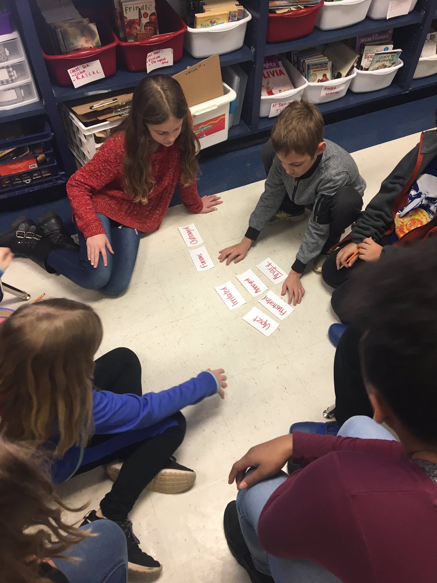MsMcCombsClass_'s tweet photo. Our Synonym Superheroes are learning about shades of meaning today! #ReadAcrossAmerica @LegacyElement https://t.co/xGDIR671gq