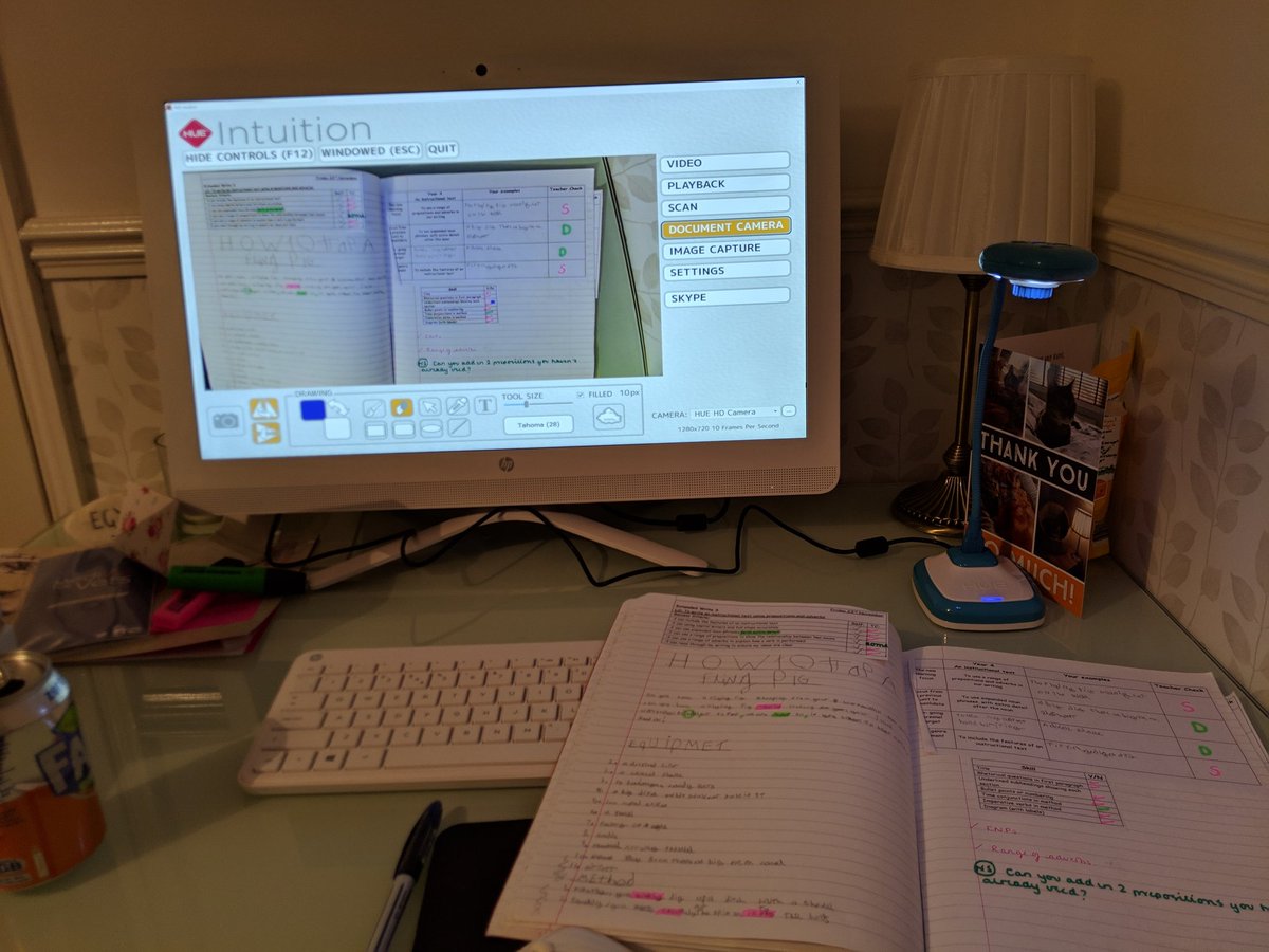Mr_Keyte's tweet photo. How can you use a visualiser in the classroom?

✔️ Live modelling
✔️ Editing
✔️ Maths using manipulatives
✔️ Showing picture books
✔️ Show and tell

I'm sure there are many other ways too! https://t.co/bK6Ed7RWWx