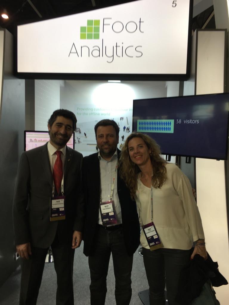 footanalytics's tweet photo. Rebem la visita de @jordiPuignero al #mwc2019 #footanalytics #retailanalytics #SmartCities #wifitracking #customerbehaviour https://t.co/XCqukVgSC1
