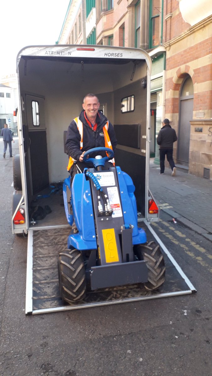 MultioneUk's tweet image. Happy customer takes delivery of a MultiOne 1.1, to help strip out an old department store for redevelopment.
...and yes! It is climbing stairs in one photo!!
#transformyourwork #beproductive
