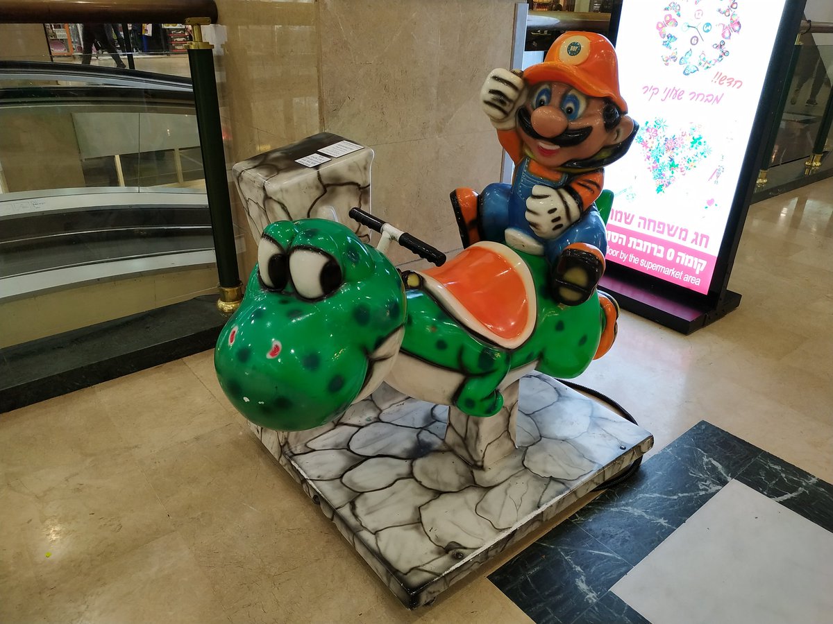 RonMadYes's tweet photo. #BootlegMario encounter at the local mall https://t.co/SWUw6mpkXU