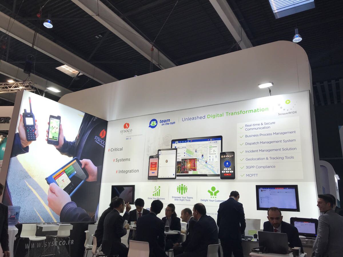 teamontherun's tweet photo. Day 2 at @mobileworldlive ! Stop by our booth (Hall 5, Stand C56) to  learn more about how we're transforming the way team communication is  done in the workplace #MWC19 #Barcelona #BPM #DigitalTransformation https://t.co/4vg4oStwYt