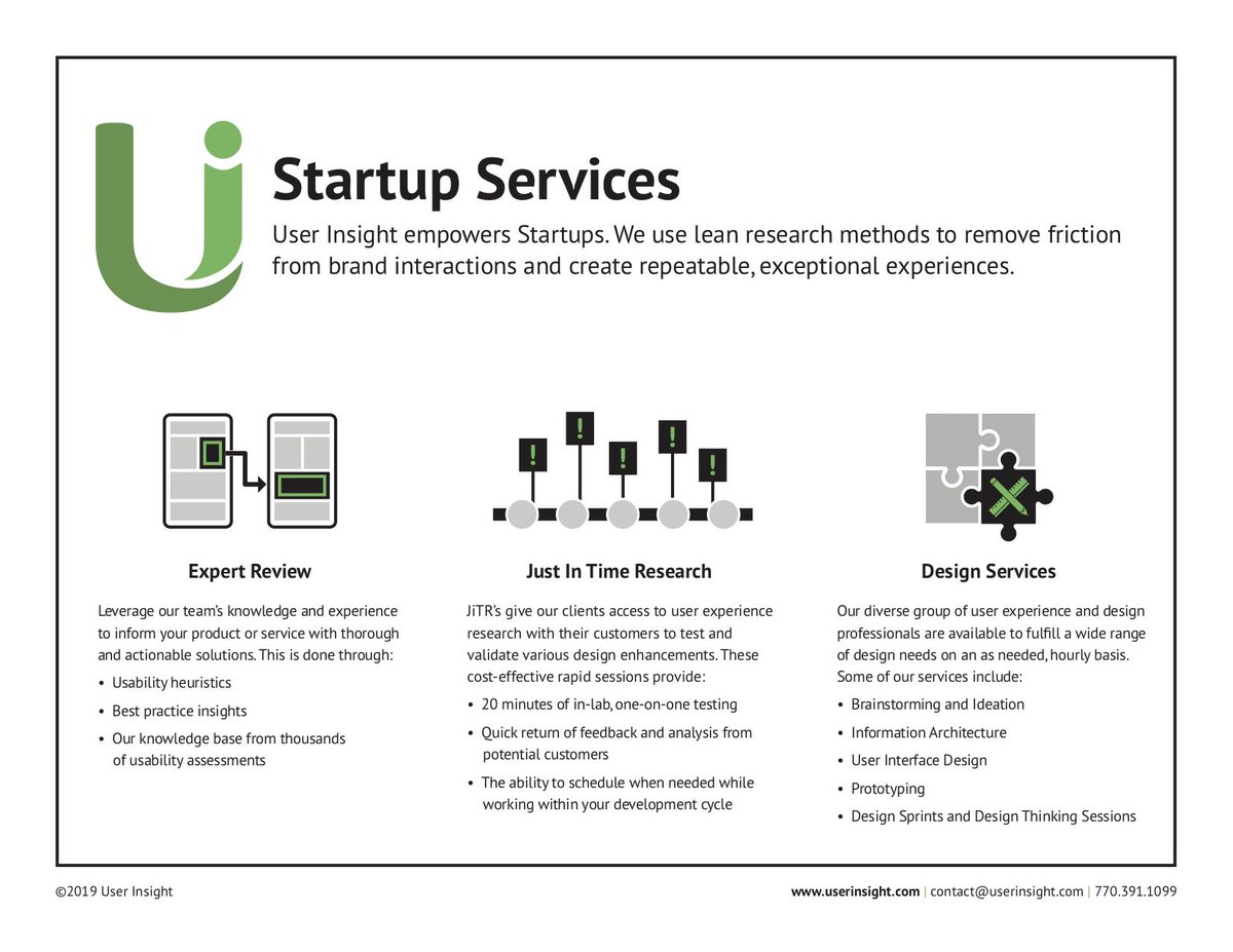 userinsight's tweet photo. Calling all #Startups! Leverage our team to help make your good idea even better! https://t.co/iO9lubH76G
#ux #uxdesign #userresearch #userinsight #startup #business #Growth #uxnow https://t.co/aysT8J0BeY