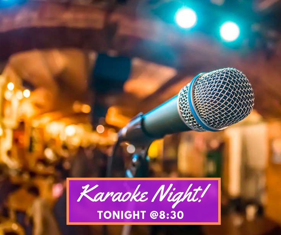 It's Karaoke Night! Join us for a fun night with your friends and give your inner singer a chance to shine at the pub. Starts at 8:30pm. #karaoke #karaokenight #yxe #livemusic