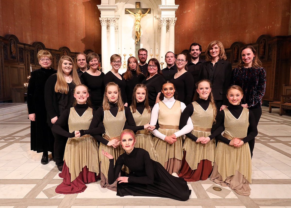 CSM_Omaha's tweet photo. This year we collaborated with the Omaha Academy of Ballet to present Ordo Virtutum, a critically-acclaimed medieval music and dance performance. Nearly 600 attended the Friday performance led by CSM fine arts director Dr. Christopher Krampe. #CSMarts #OrdoVirtutum https://t.co/kH9PGUlhTI